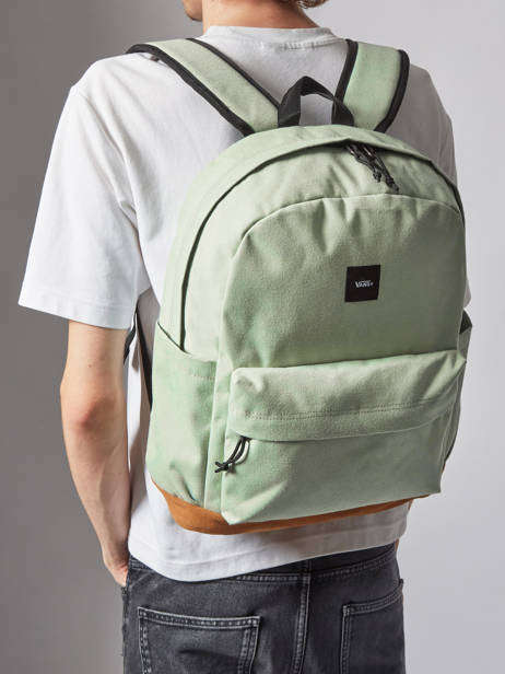 Rugzak 1 Compartiment Vans Groen backpack VN000HRJ ander zicht 1